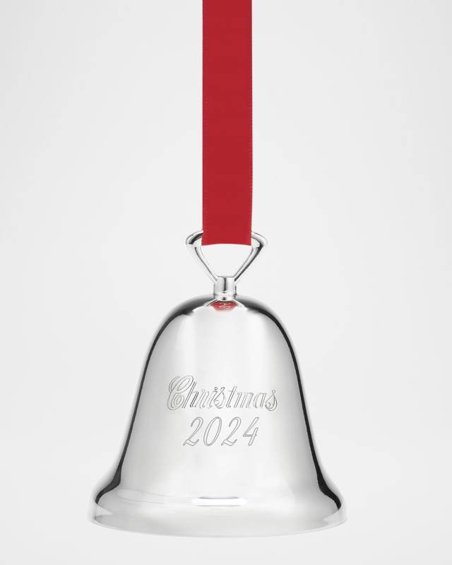 2024 Annual Silver-Plated Christmas Bell